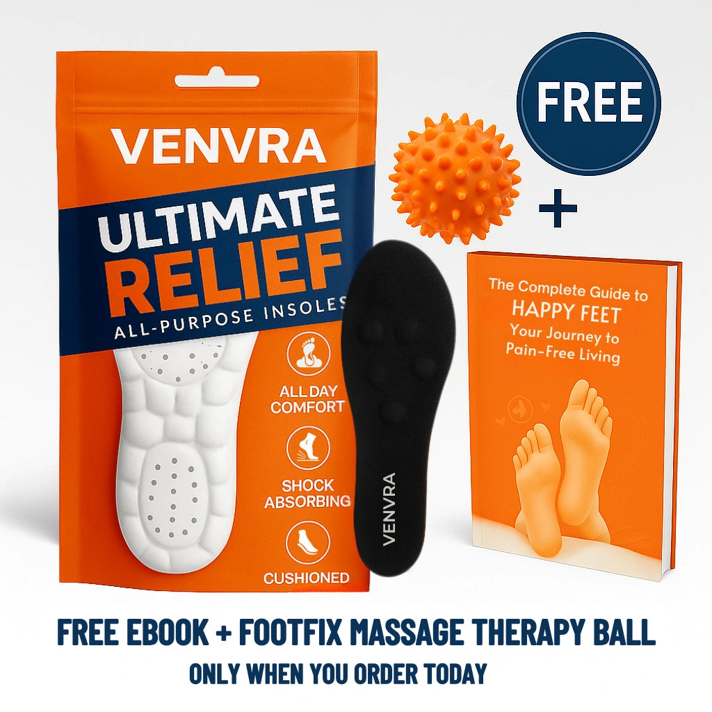 Venvra's ArchMaster Pro Massage Insoles