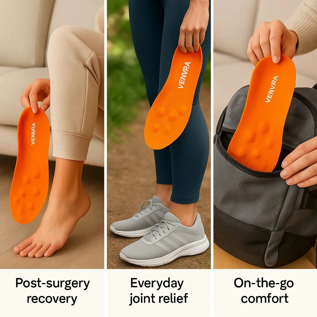 Venvra's ArchMaster Pro Massage Insoles