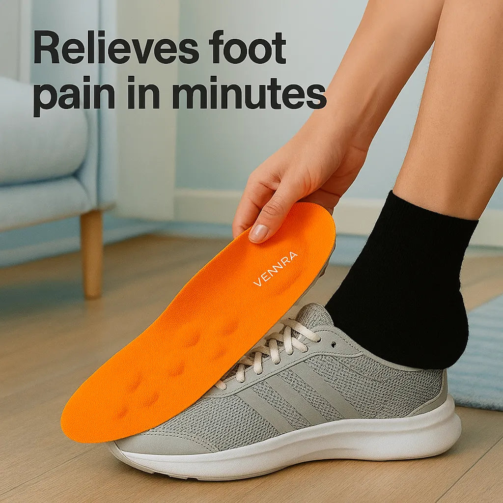 Venvra's ArchMaster Pro Massage Insoles