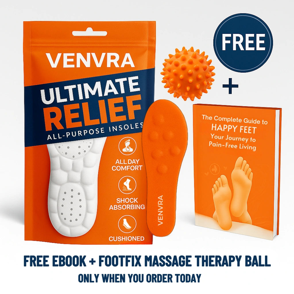 Venvra's ArchMaster Pro Massage Insoles